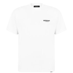 Represent Mens Owners Club Cotton T-Shirt / White